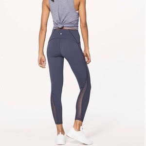 Lululemon Train Times 7/8 Pant *25" • Shadow Blue